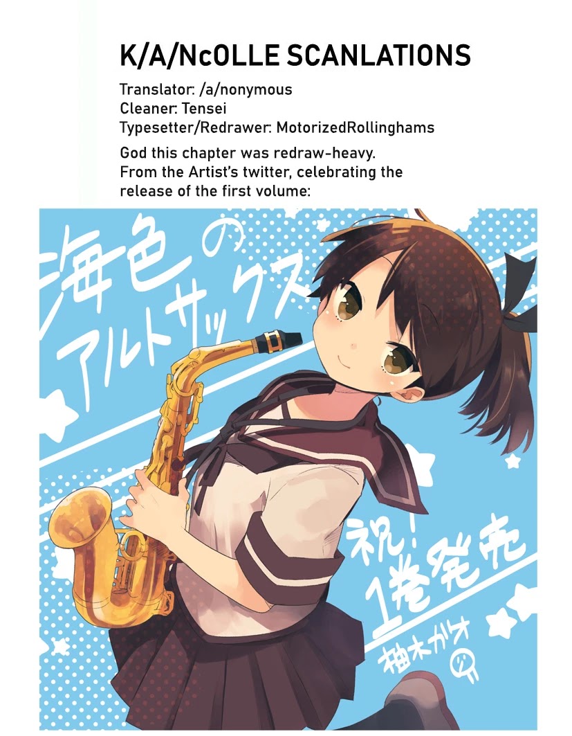 Kantai Collection -Kancolle- Miiro No Alto Sax - Chapter 12