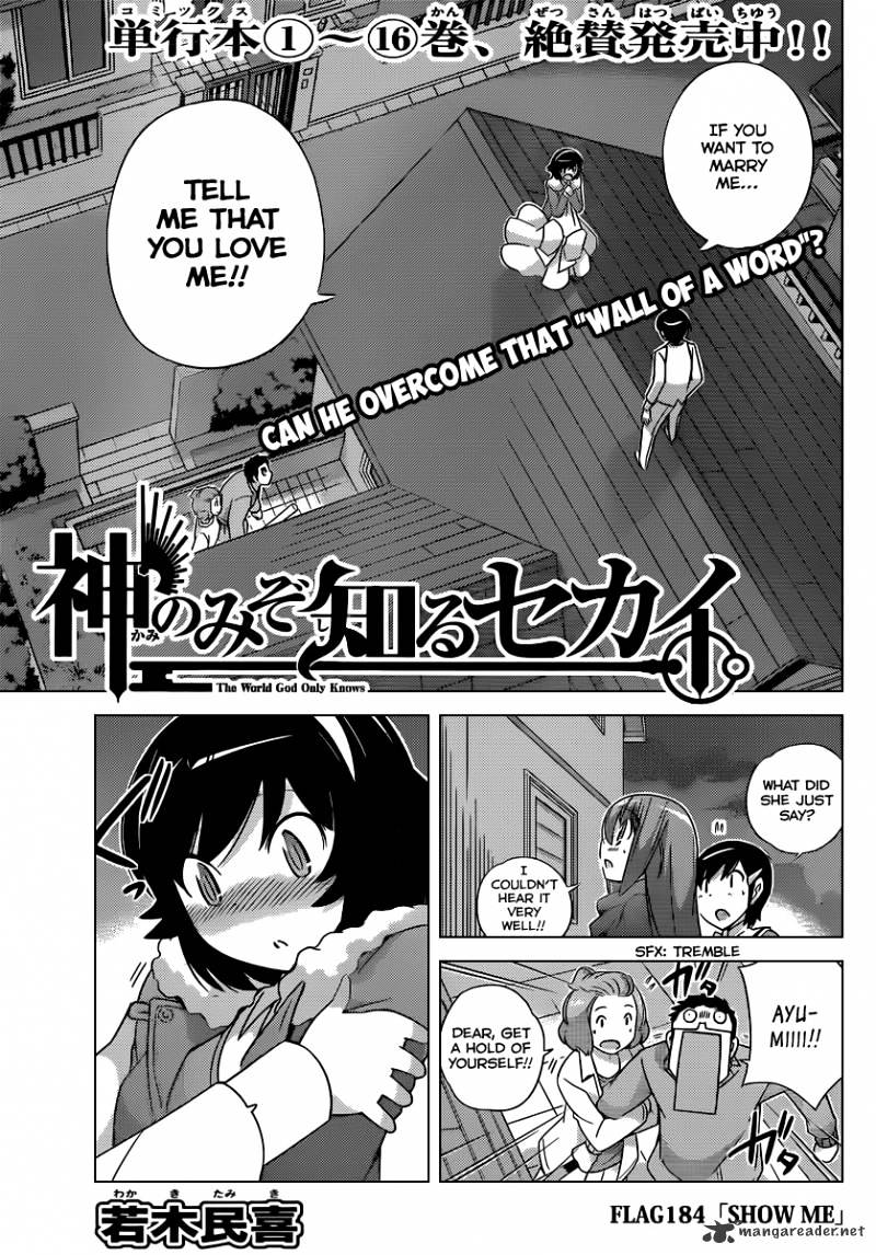 The World God Only Knows - Chapter 184 : Show Me