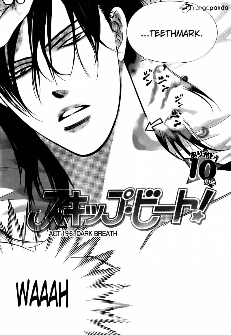 Skip Beat! - Chapter 196 : Dark Breath.