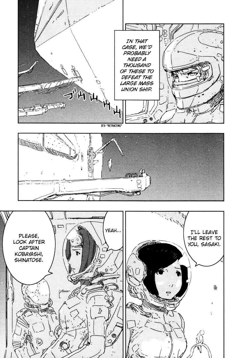 Sidonia No Kishi - Vol.8 Chapter 55 : Launch Of The Mizuki