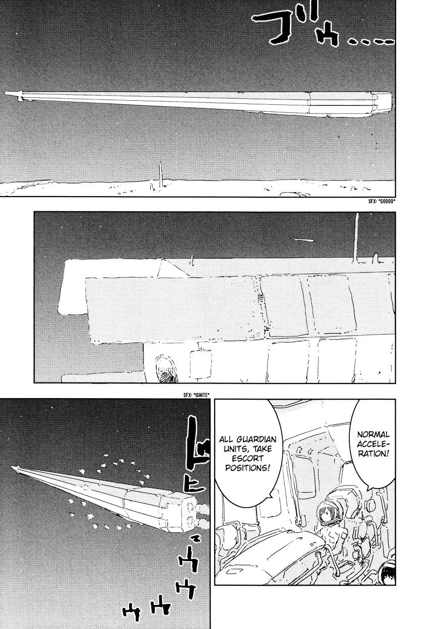 Sidonia No Kishi - Vol.8 Chapter 55 : Launch Of The Mizuki