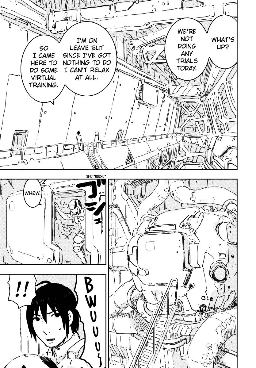 Sidonia No Kishi - Vol.8 Chapter 61 : The New Pilots  First Battle, Part 1