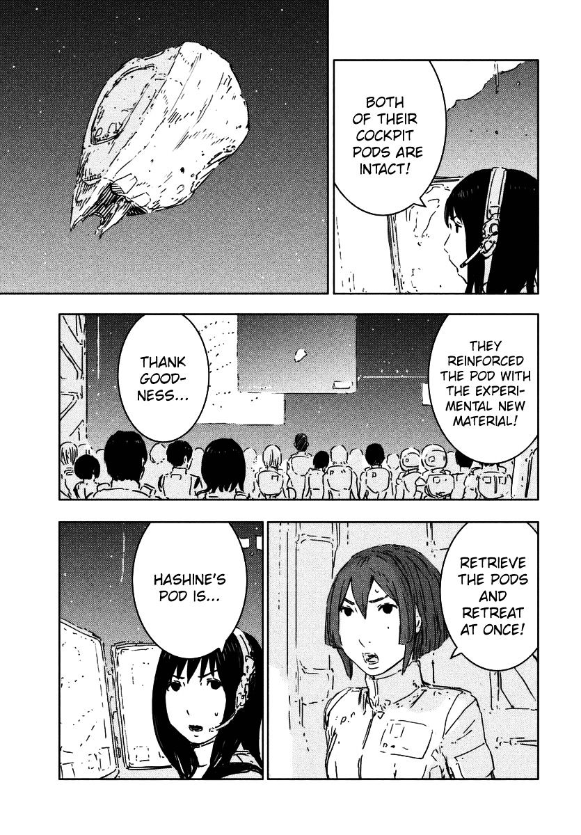 Sidonia No Kishi - Vol.8 Chapter 61 : The New Pilots  First Battle, Part 1