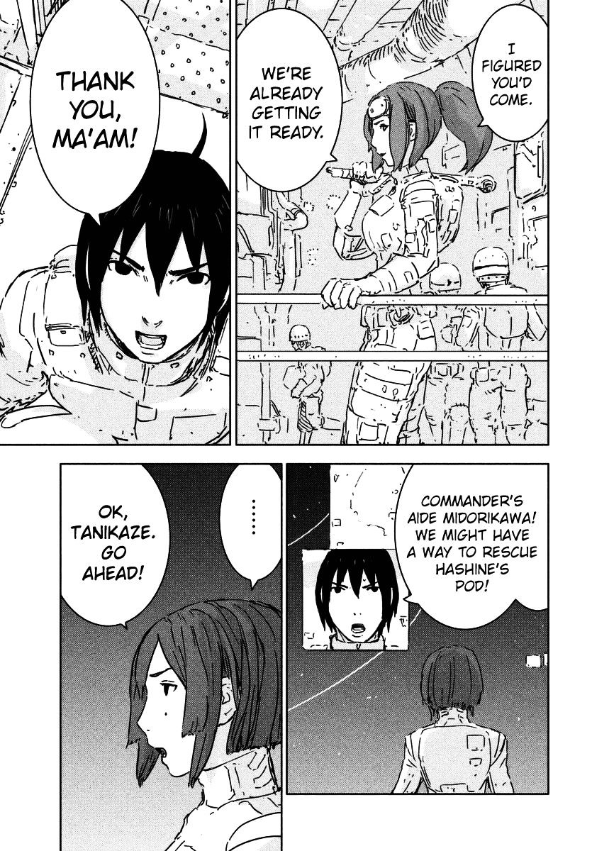 Sidonia No Kishi - Vol.8 Chapter 61 : The New Pilots  First Battle, Part 1