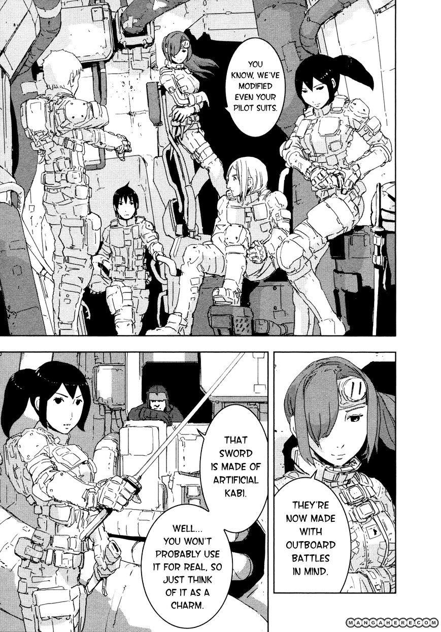 Sidonia No Kishi - Vol.7 Chapter 36 : Large Mass  Union Ship S Rumbling