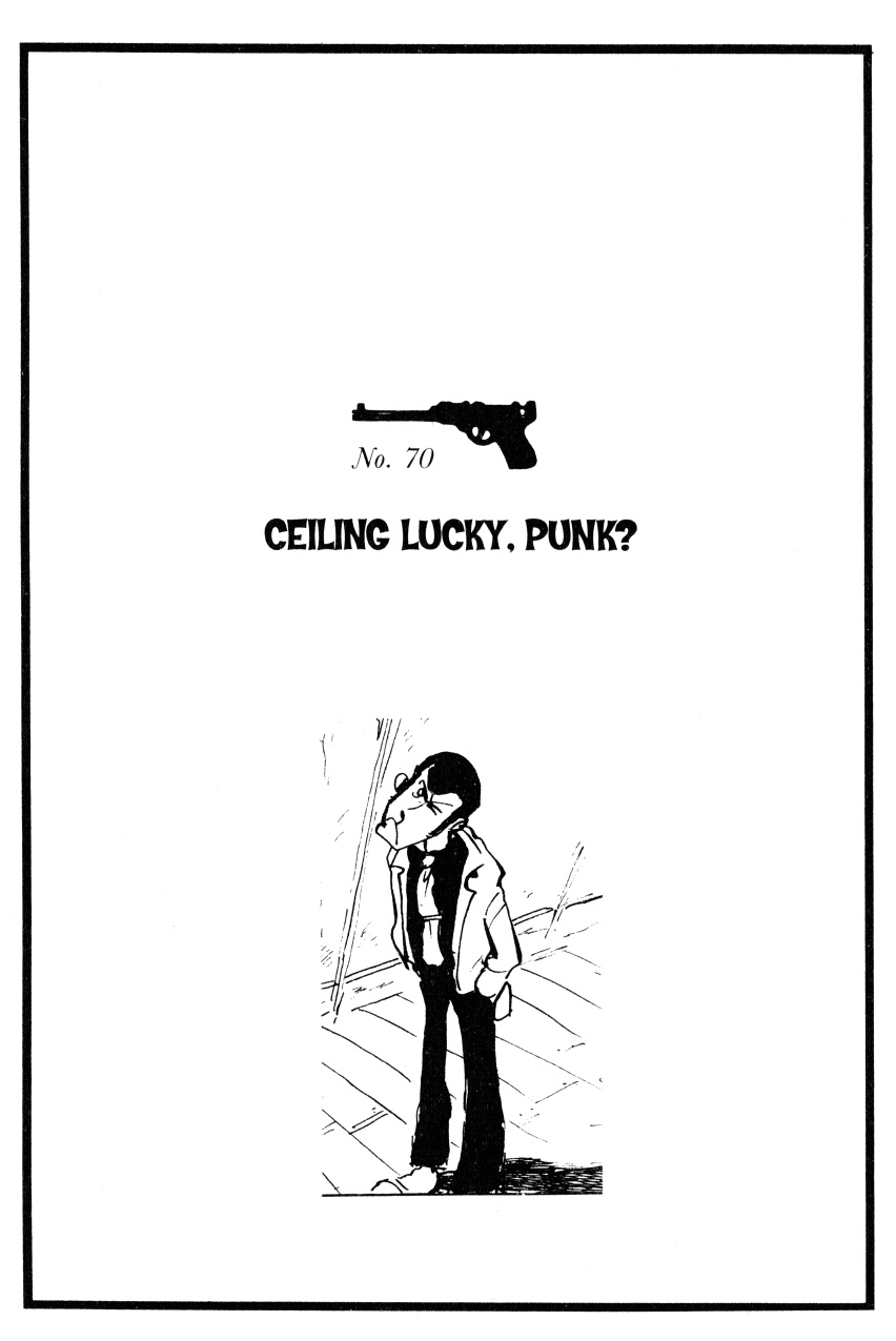 Lupin Iii: World’s Most Wanted - Vol.8 Chapter 70: Ceiling Lucky, Punk?