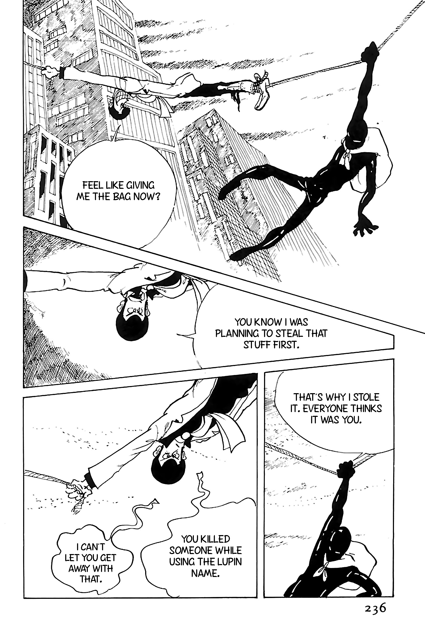 Lupin Iii: World’s Most Wanted - Vol.10 Chapter 110: Rope Fever