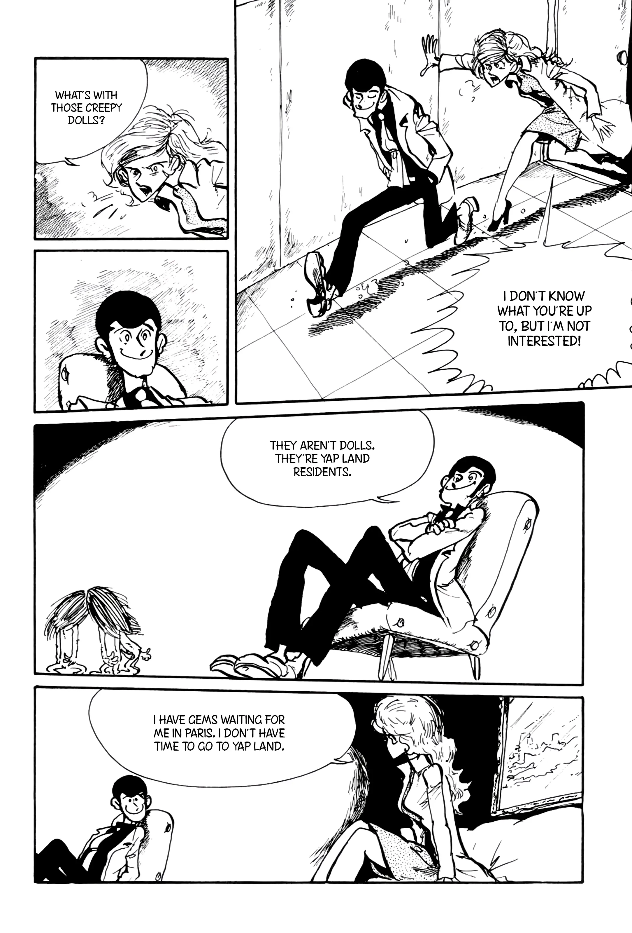 Lupin Iii: World’s Most Wanted - Vol.12 Chapter 171: Yap Dolls