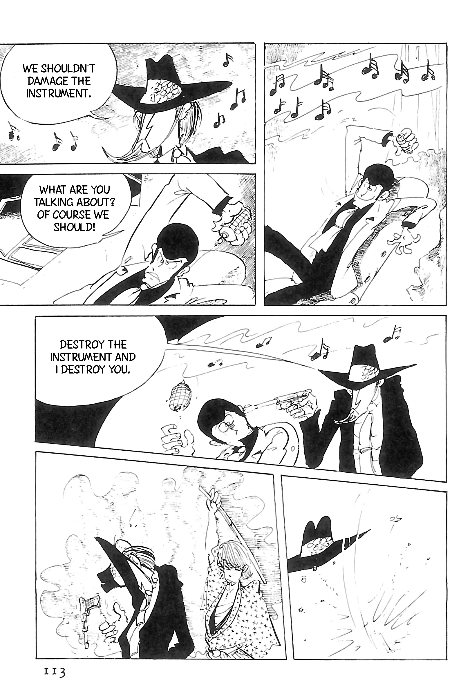 Lupin Iii: World’s Most Wanted - Vol.9 Chapter 93: Hypnotic Tunes