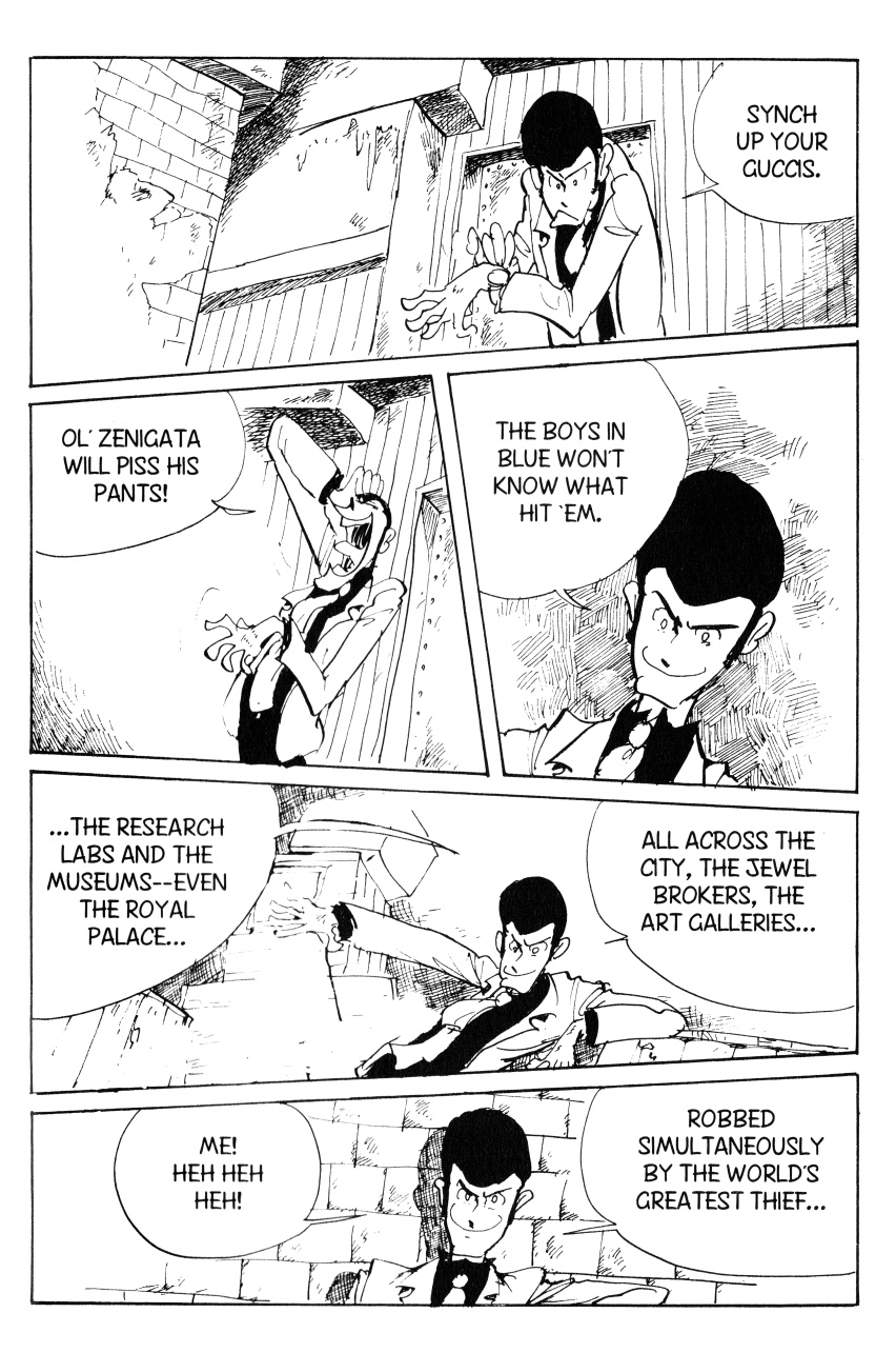 Lupin Iii: World’s Most Wanted - Vol.7 Chapter 58: Five Of A Kind