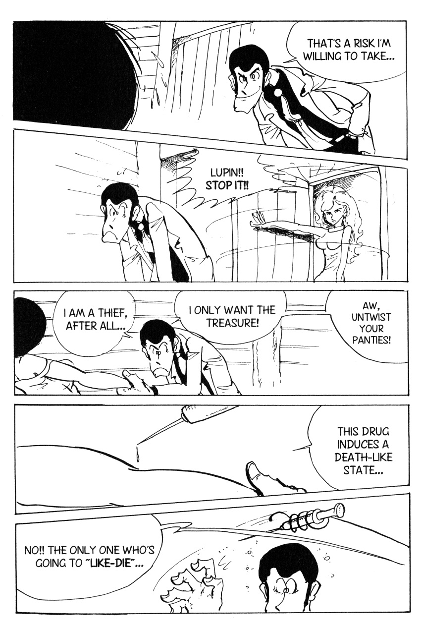 Lupin Iii: World’s Most Wanted - Vol.6 Chapter 53: The Illustrated Woman