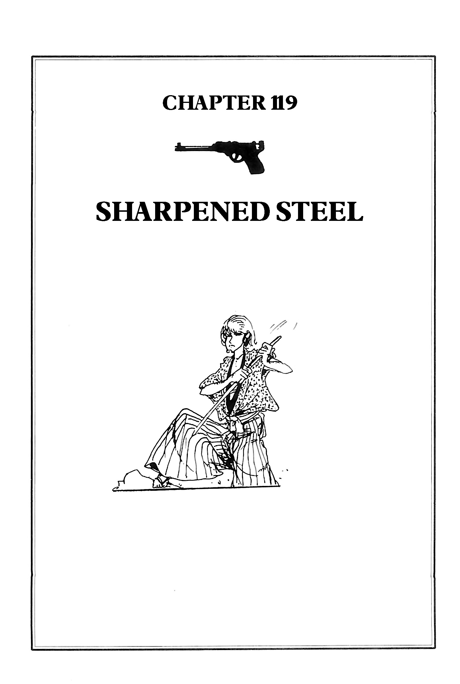 Lupin Iii: World’s Most Wanted - Vol.11 Chapter 119: Sharpened Steel