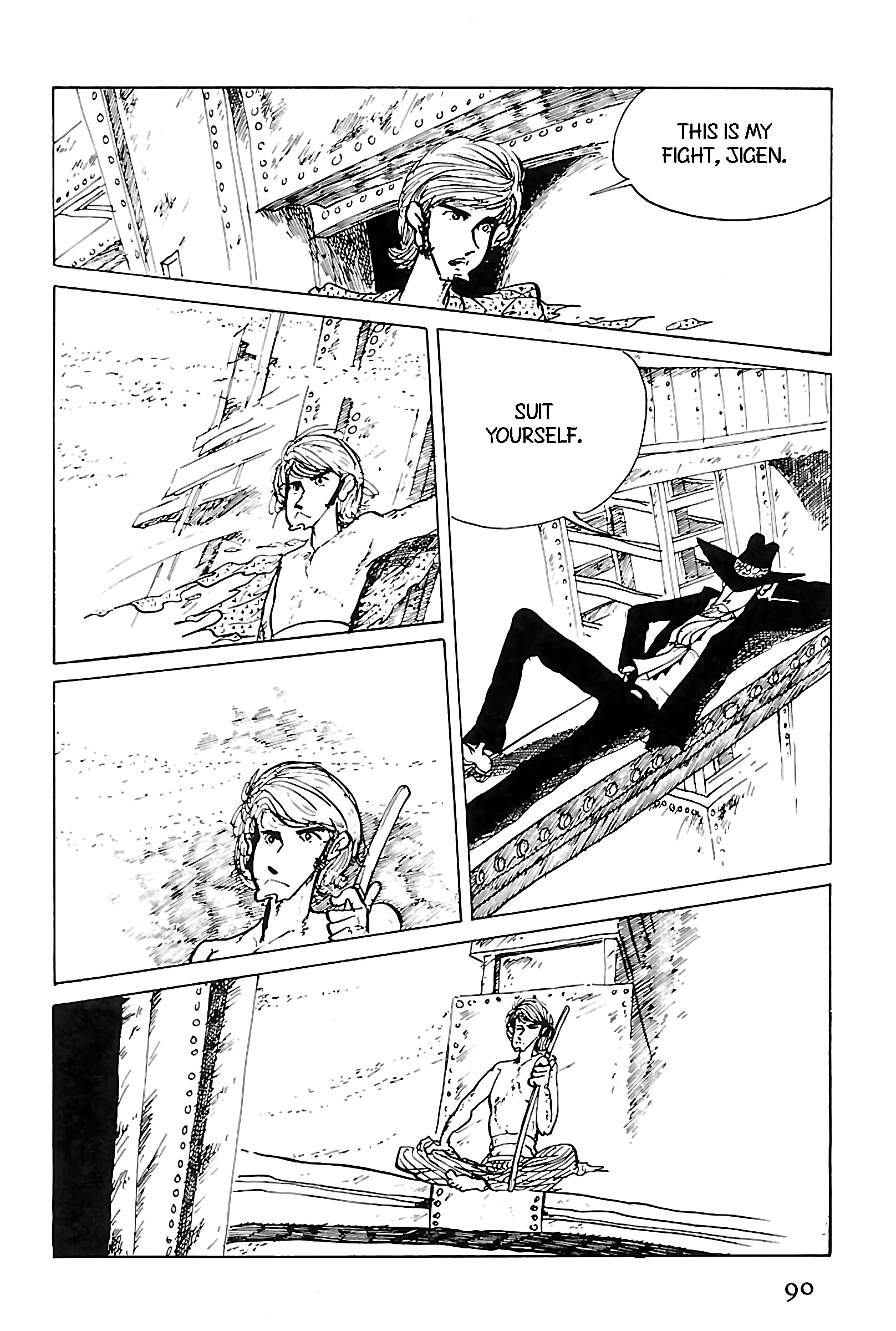 Lupin Iii: World’s Most Wanted - Vol.11 Chapter 119: Sharpened Steel