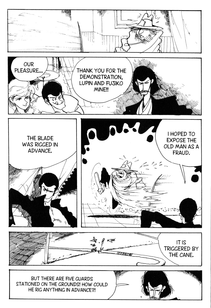 Lupin Iii: World’s Most Wanted - Vol.6 Chapter 55: Cane In My Ass