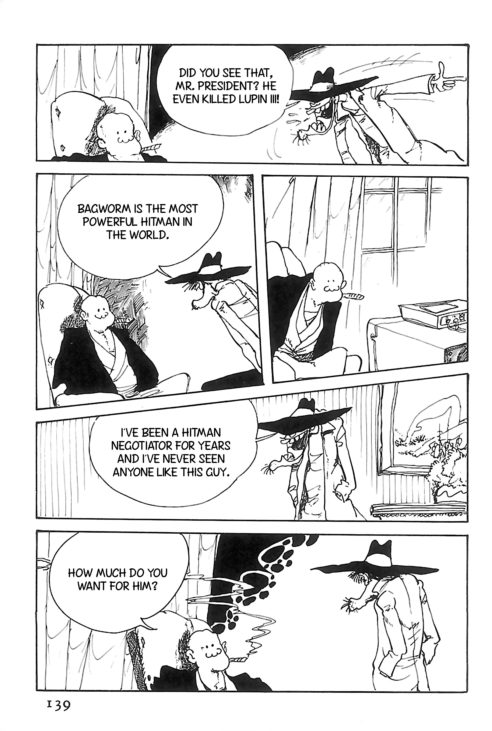 Lupin Iii: World’s Most Wanted - Vol.10 Chapter 105: Bagworm