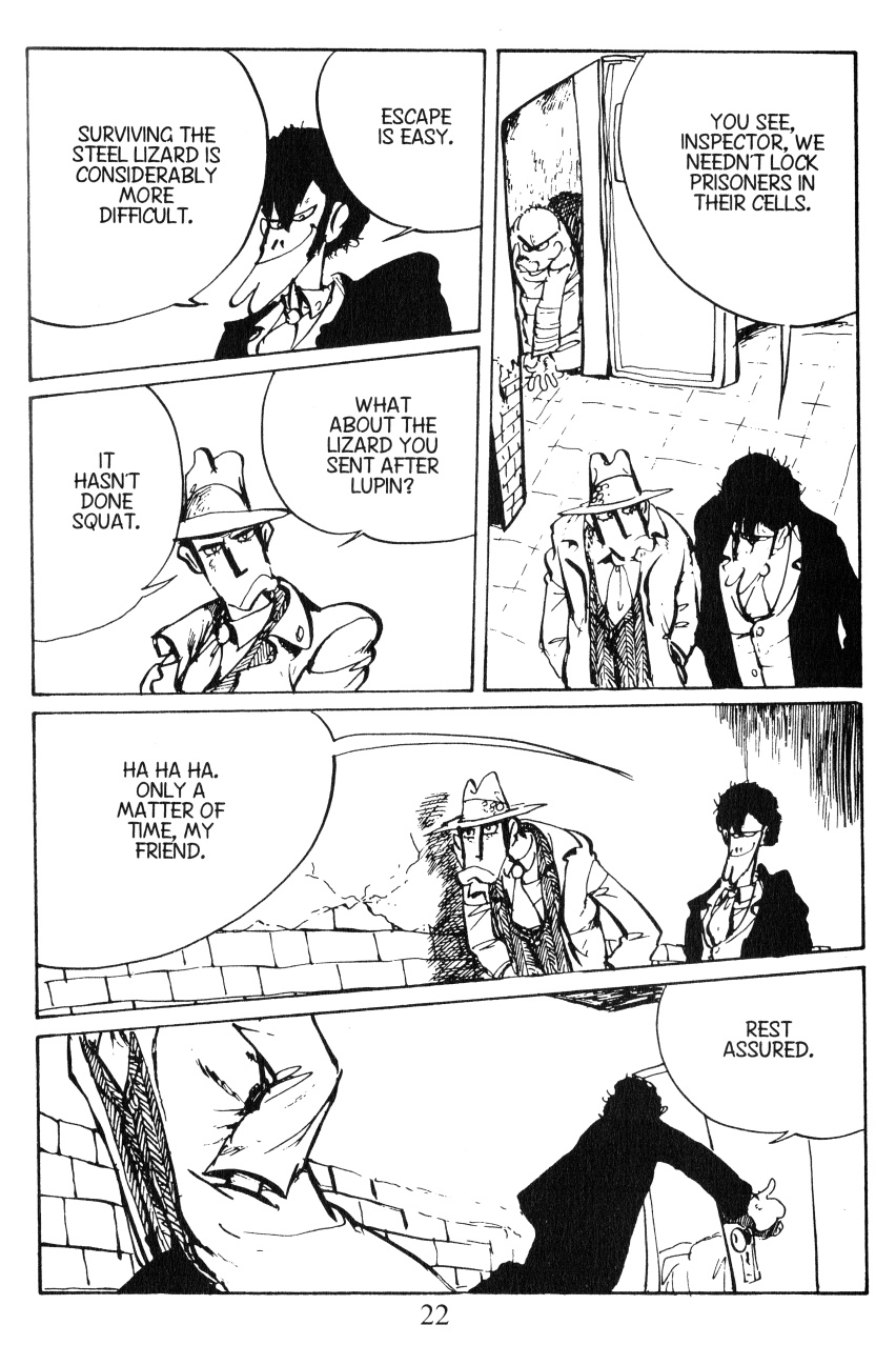 Lupin Iii: World’s Most Wanted - Vol.3 Chapter 19: Steel Lizard: Part 2