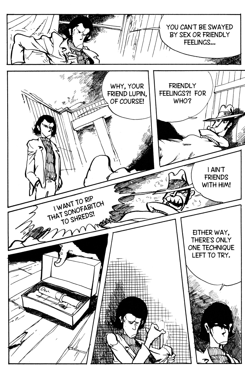 Lupin Iii: World’s Most Wanted - Vol.8 Chapter 67: Guts To Open