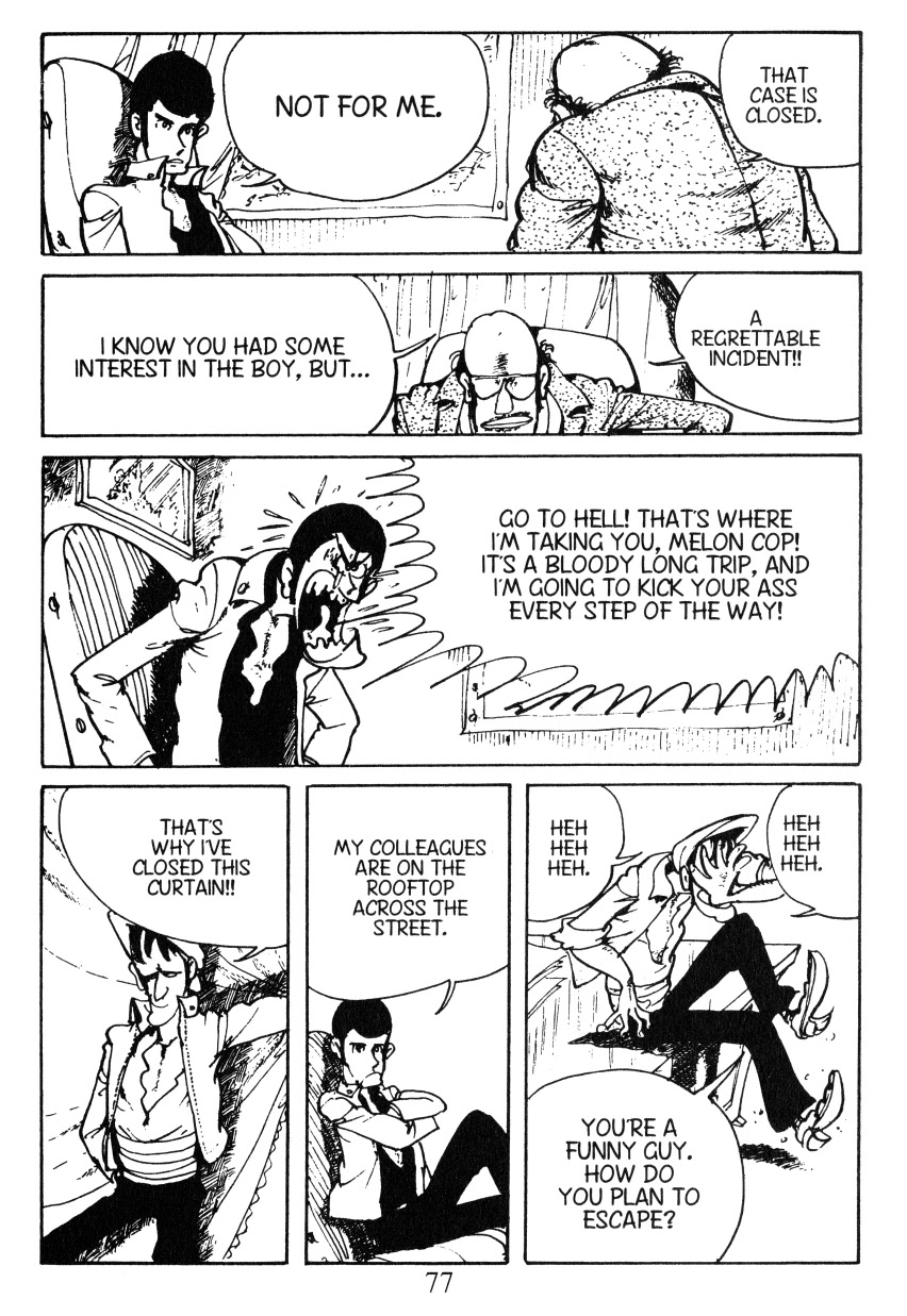 Lupin Iii: World’s Most Wanted - Chapter 3: Melon Cop