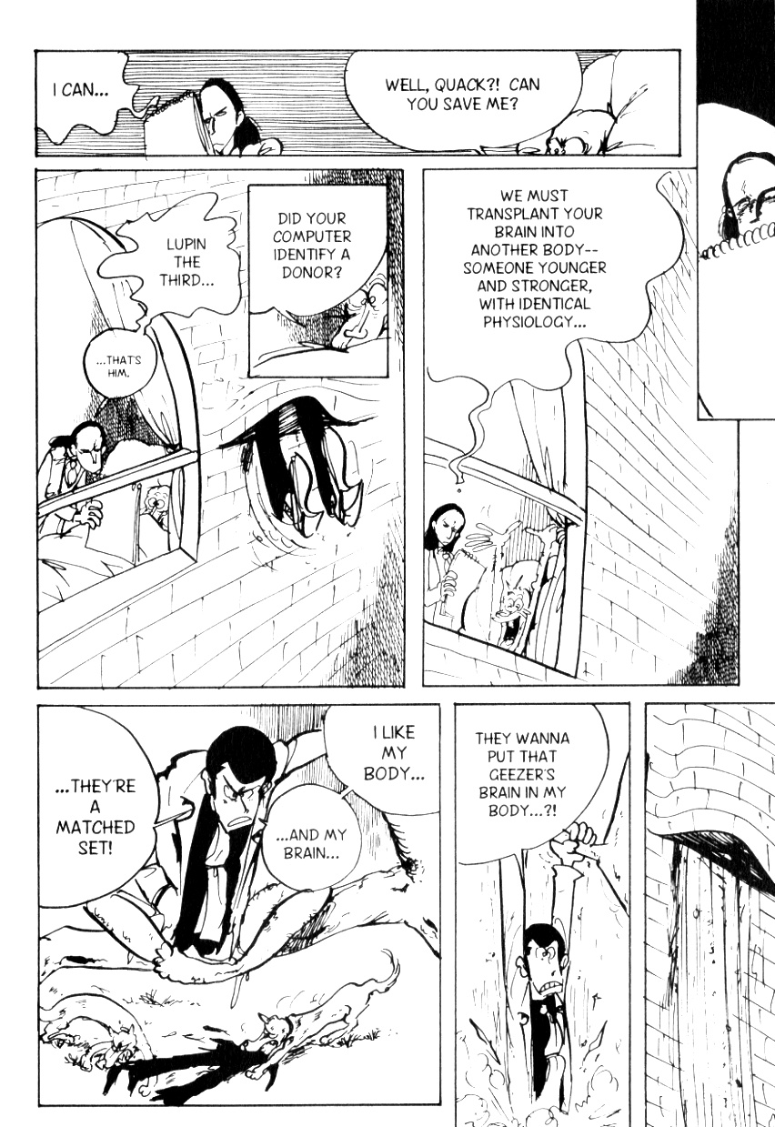 Lupin Iii: World’s Most Wanted - Vol.9 Chapter 80: Brain Swap