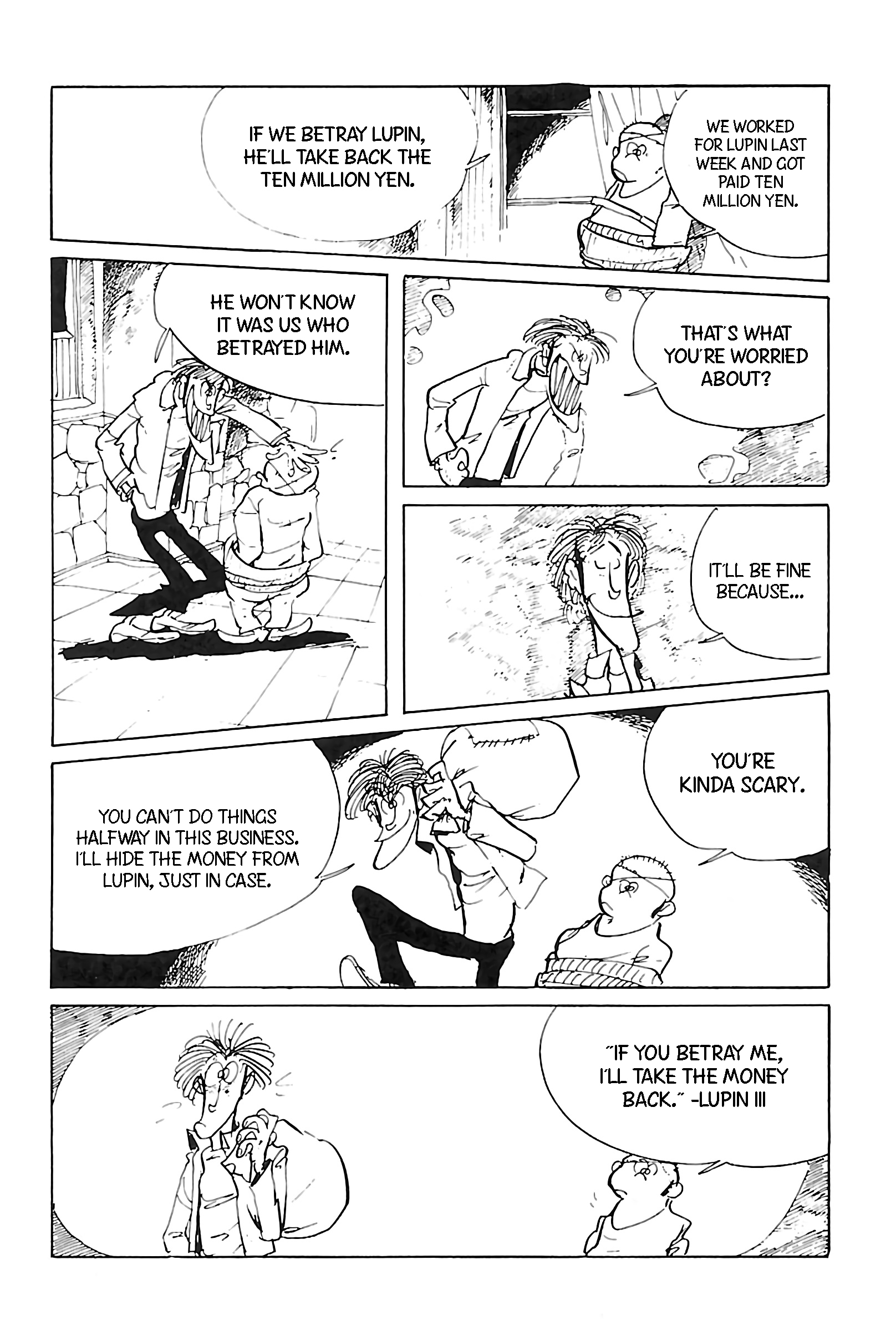 Lupin Iii: World’s Most Wanted - Vol.12 Chapter 129: Dumb And Dumberer