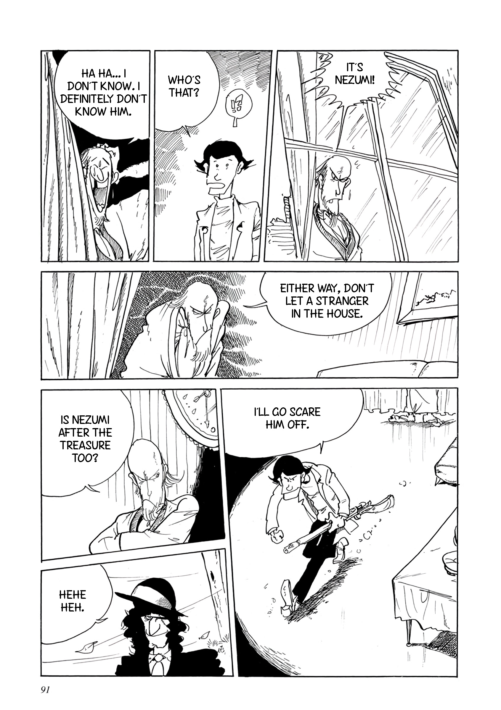 Lupin Iii: World’s Most Wanted - Vol.8 Chapter 90.1: Left, Right, Left!