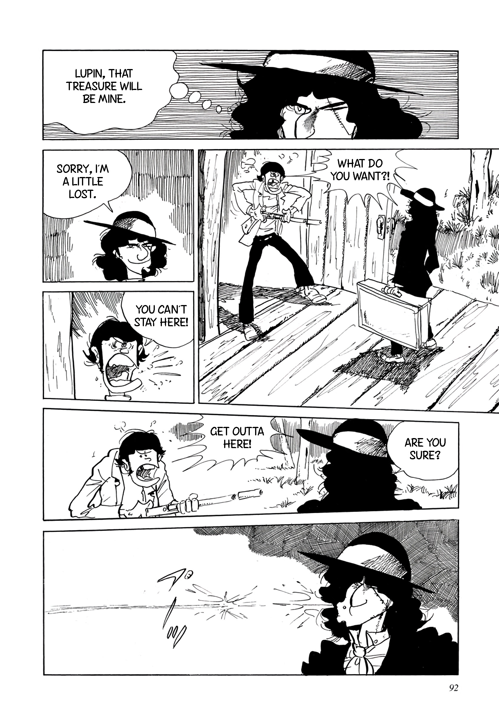 Lupin Iii: World’s Most Wanted - Vol.8 Chapter 90.1: Left, Right, Left!