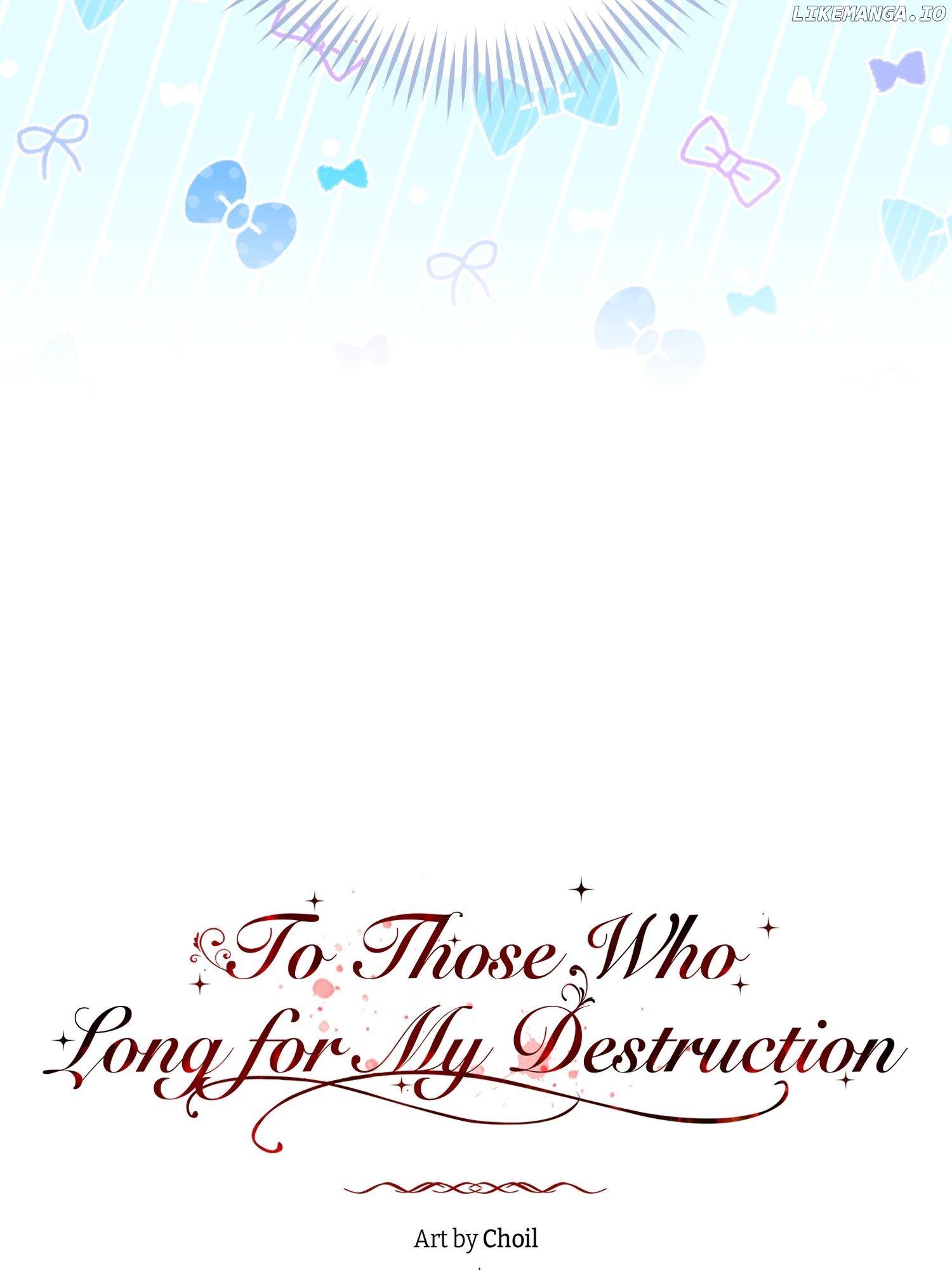 To Those Who Long For My Destruction - Chapter 59