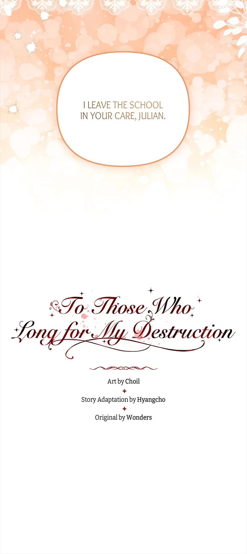 To Those Who Long For My Destruction - Chapter 85