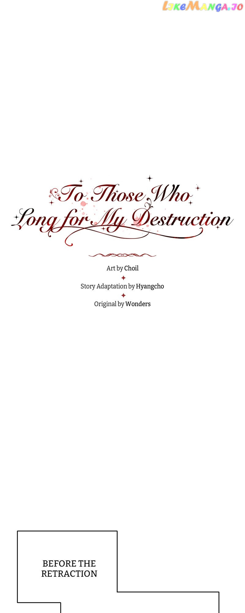 To Those Who Long For My Destruction - Chapter 26