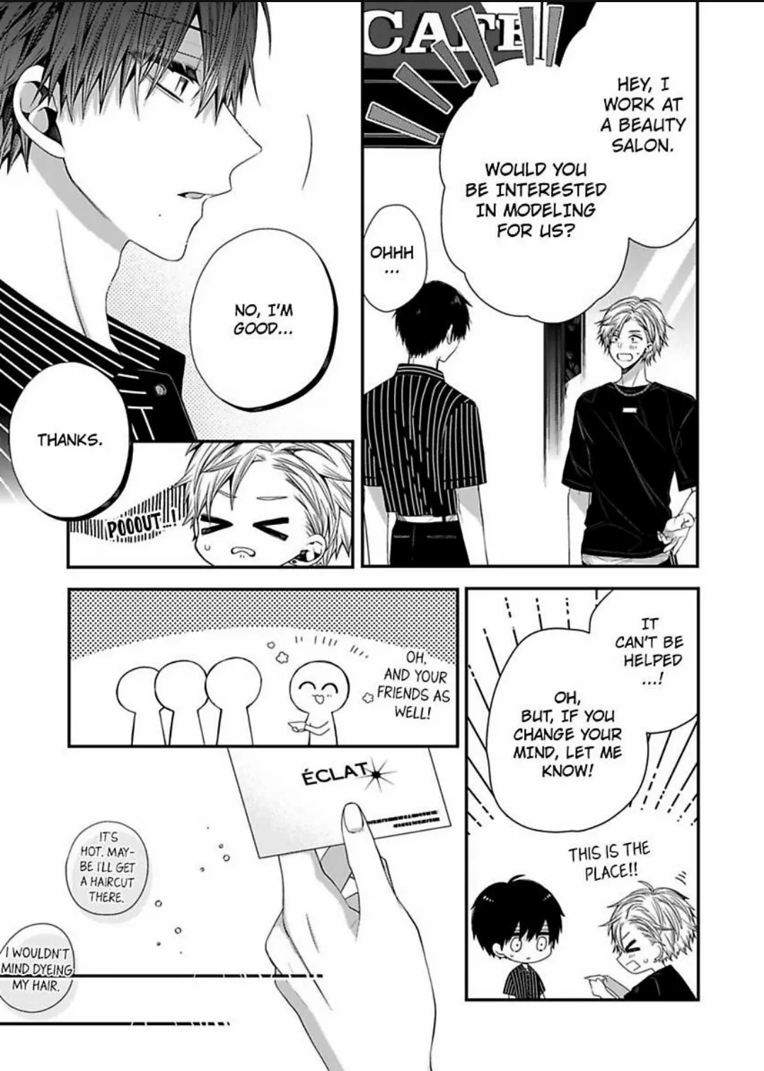 Mask Wo Totta Kanata-Kun Wa Ecchi De Dekiai De, Chotto Kuroi. - Chapter 13