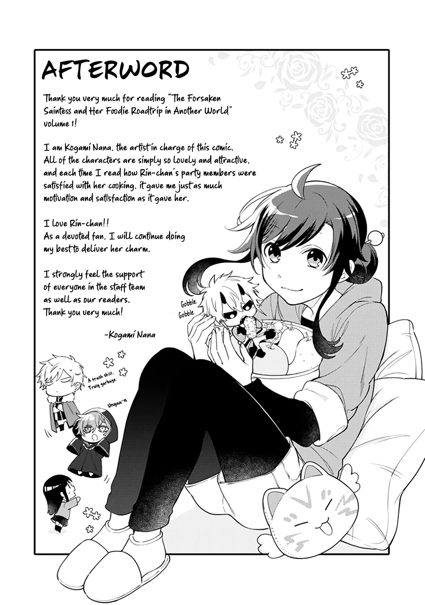 The Forsaken Saintess And Her Foodie Roadtrip In Another World - Chapter 4.5: Volume 1 Extra