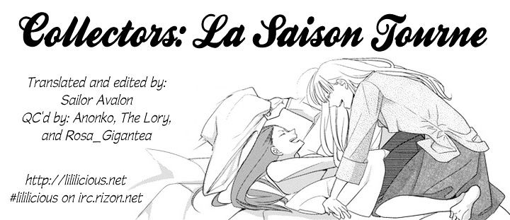 Collectors - Chapter 16.1 : La Saison Tourne