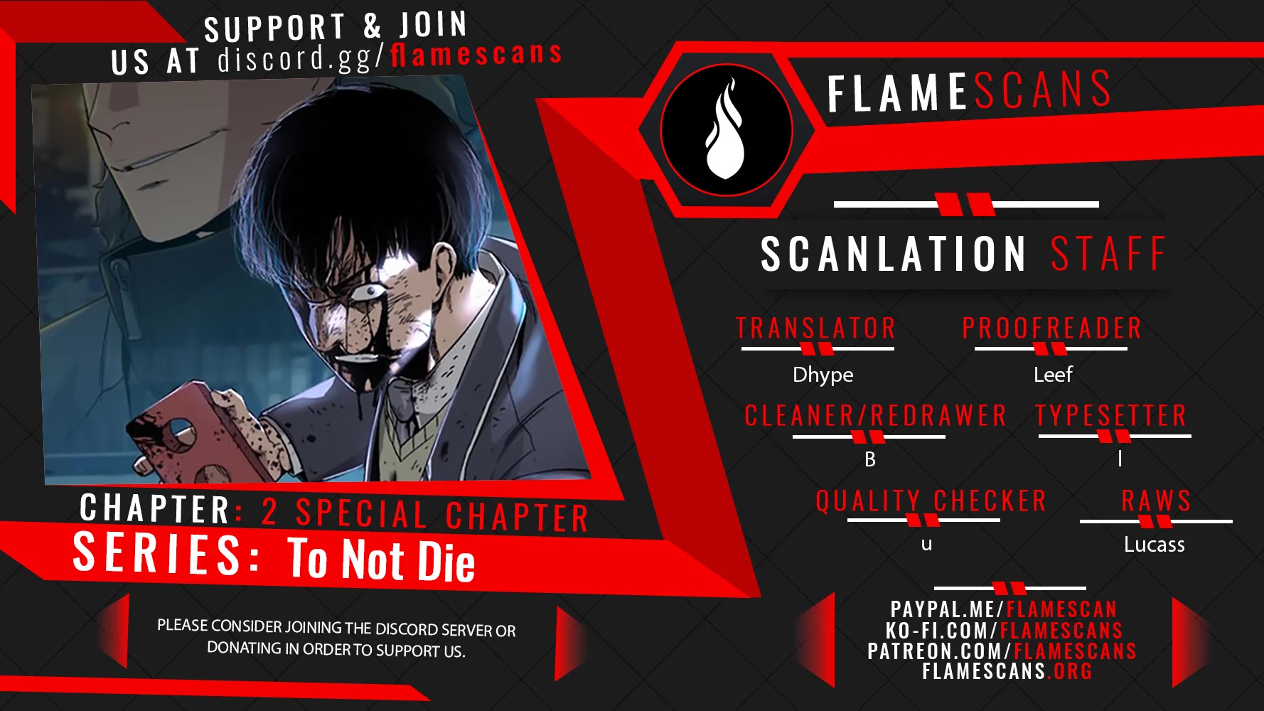 To Not Die - Chapter 66.2: Special 2