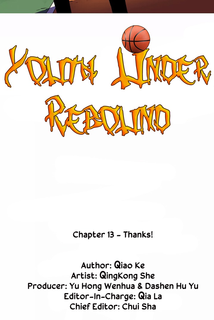 Youth Under Rebound - Chapter 13: Thanks