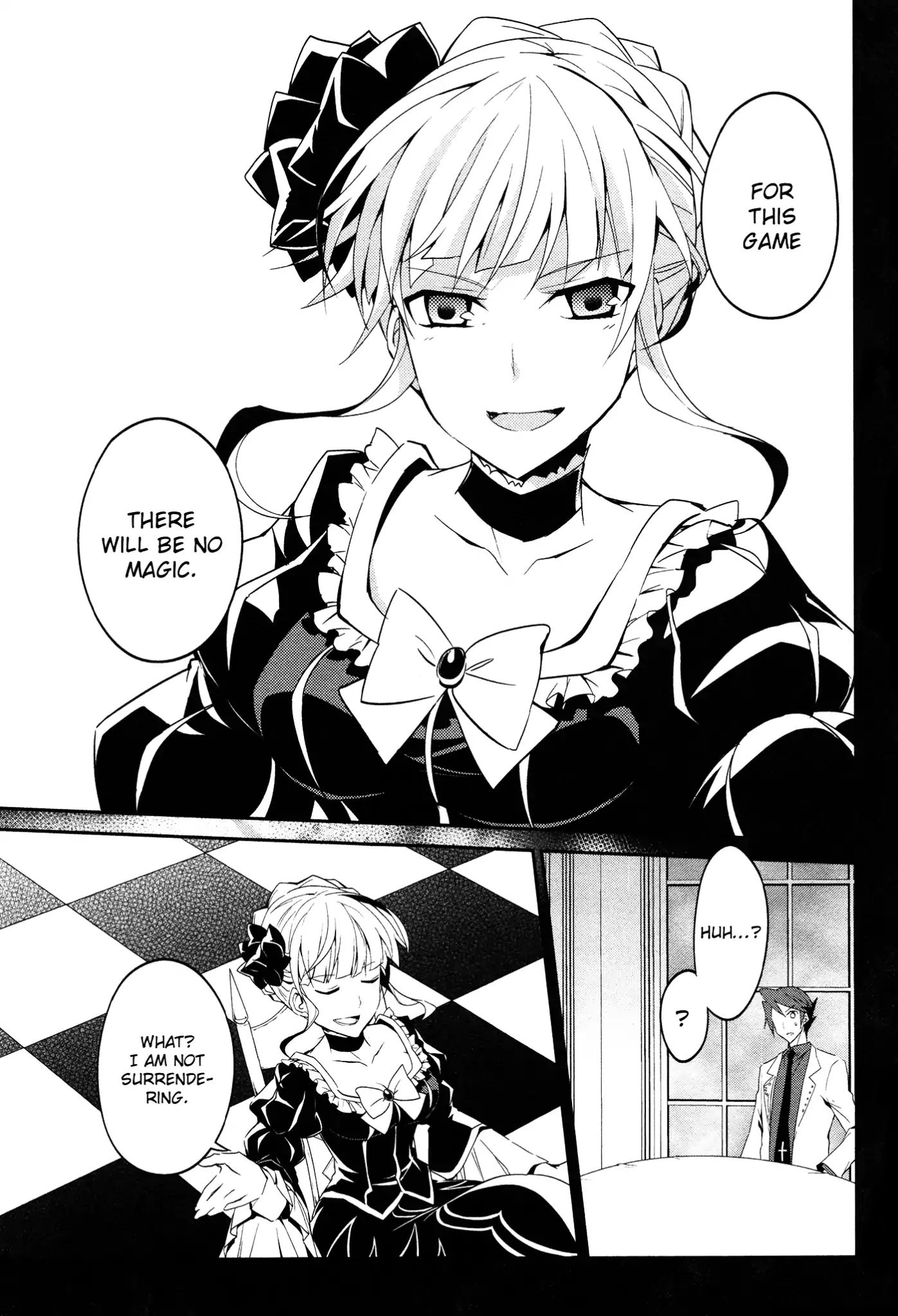 Umineko No Naku Koro Ni Shi: Forgery Of The Purple Logic - Vol.1 Chapter 1