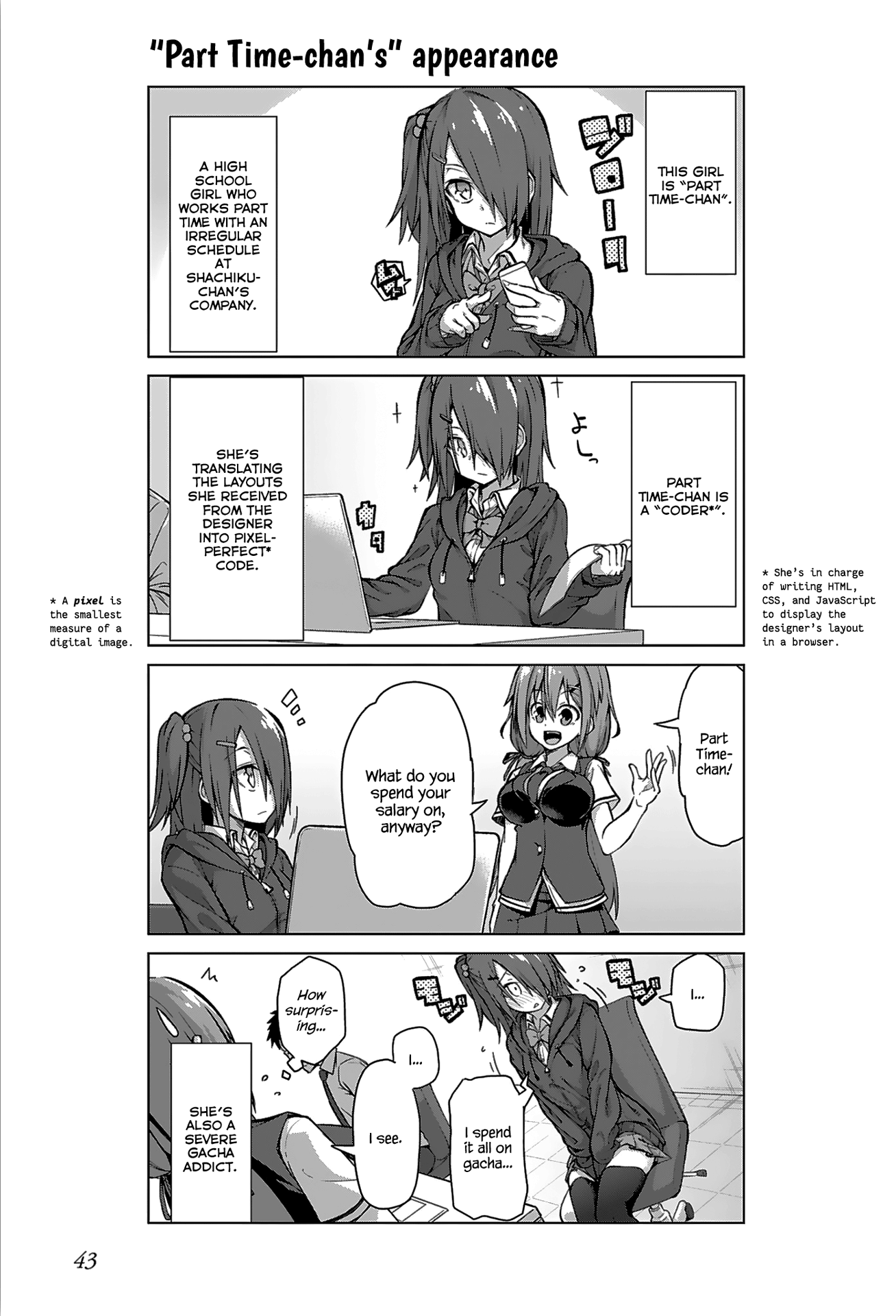 Iki No Kore! Shachiku-Chan - Chapter 10: The Story Of The Student Part Timer