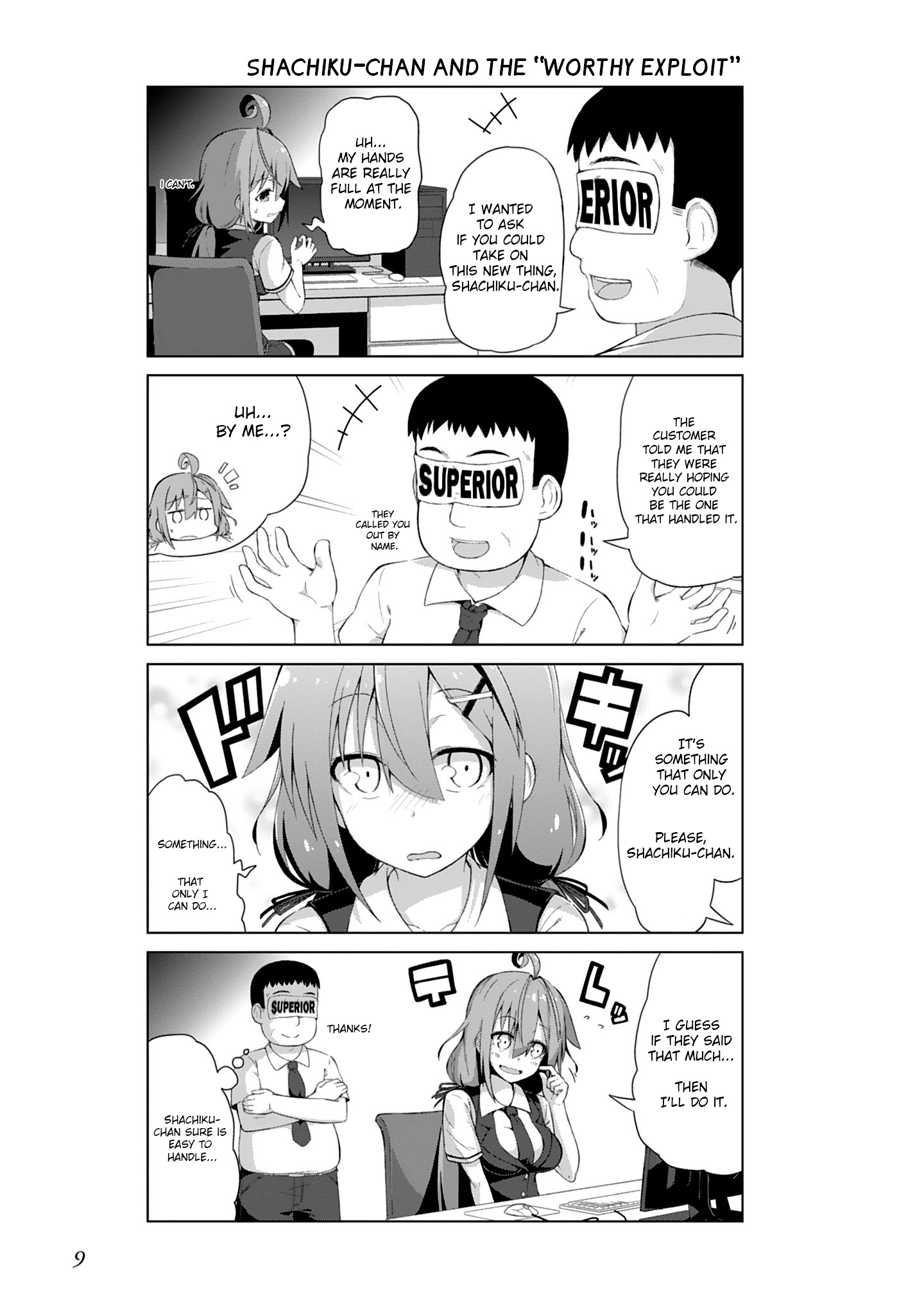 Iki No Kore! Shachiku-Chan - Vol.1 Chapter 1 : The Story Of An Average Salaryman