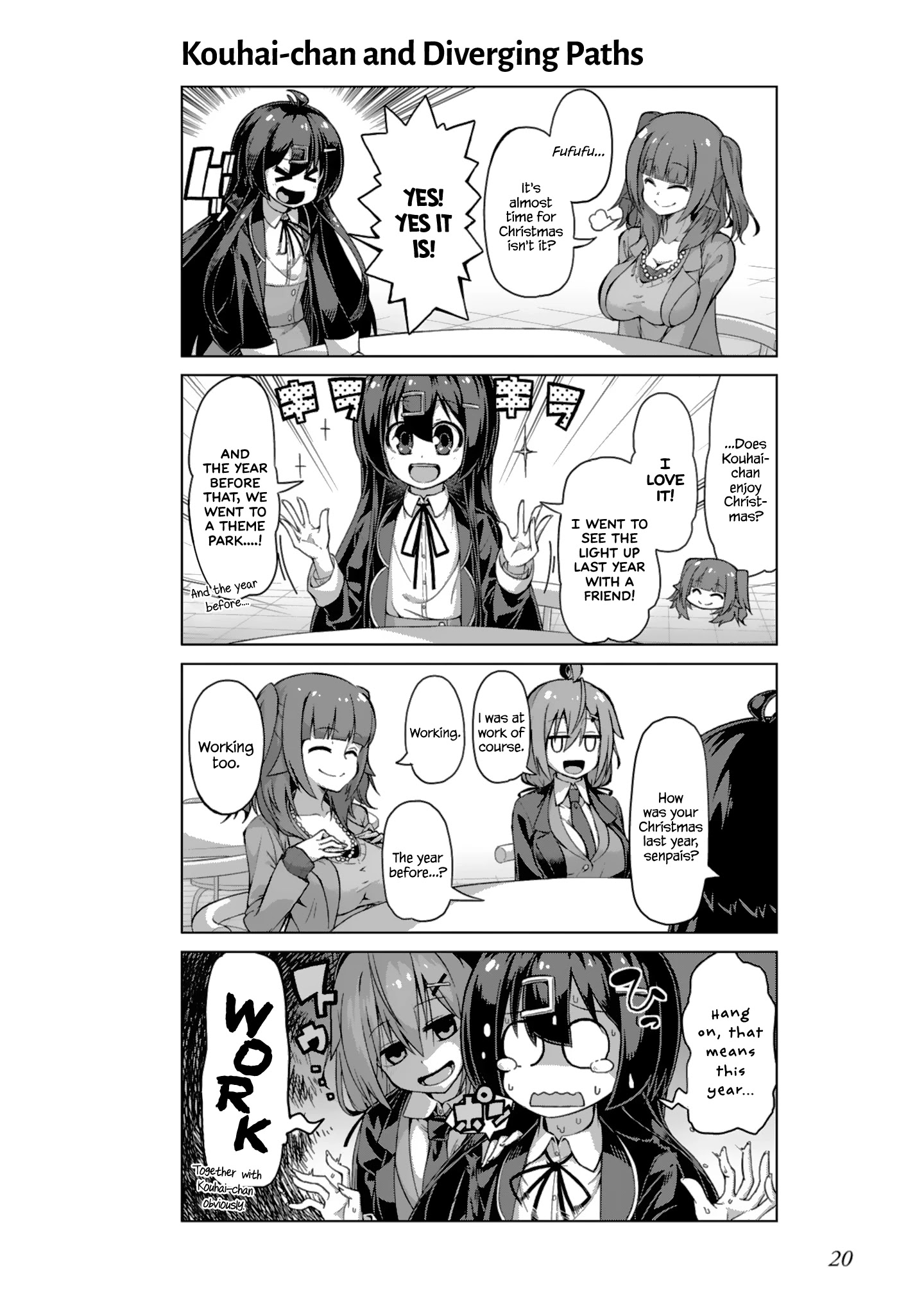 Iki No Kore! Shachiku-Chan - Chapter 14: The Story Of Christmas