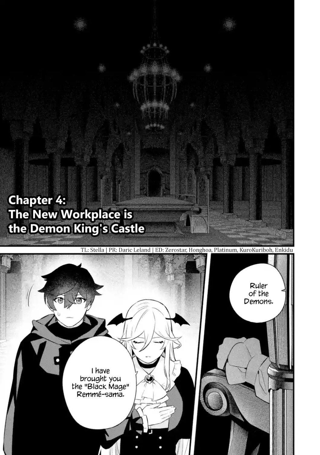 Welcome To The Impregnable Demon King Castle ~The Black Mage Who Got Kicked Out Of The Hero Party Due To His Unnecessary Debuffs Gets Welcomed By The Top Brass Of The Demon King's Army~ - Chapter 4.1