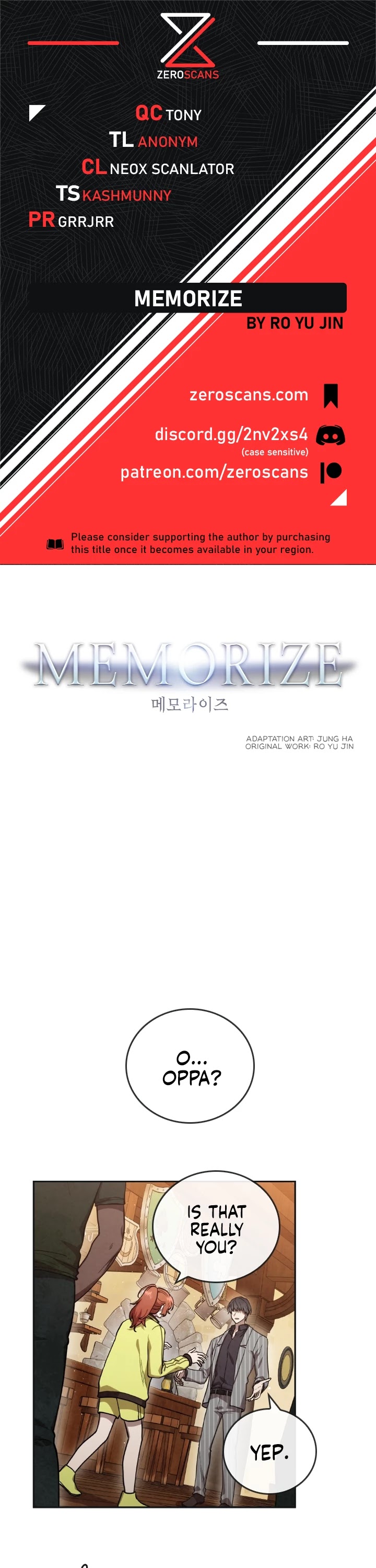 Memorize - Chapter 13