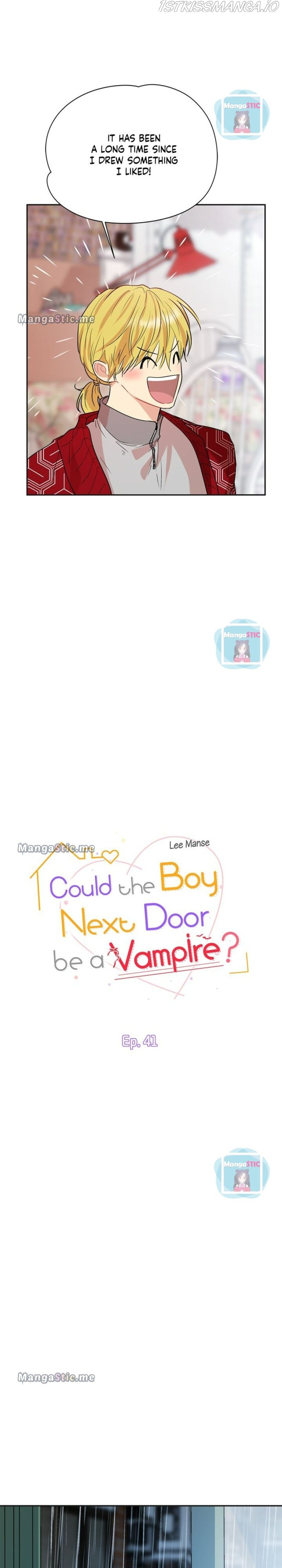 Could The Boy Next Door Be A Vampire? - Chapter 41