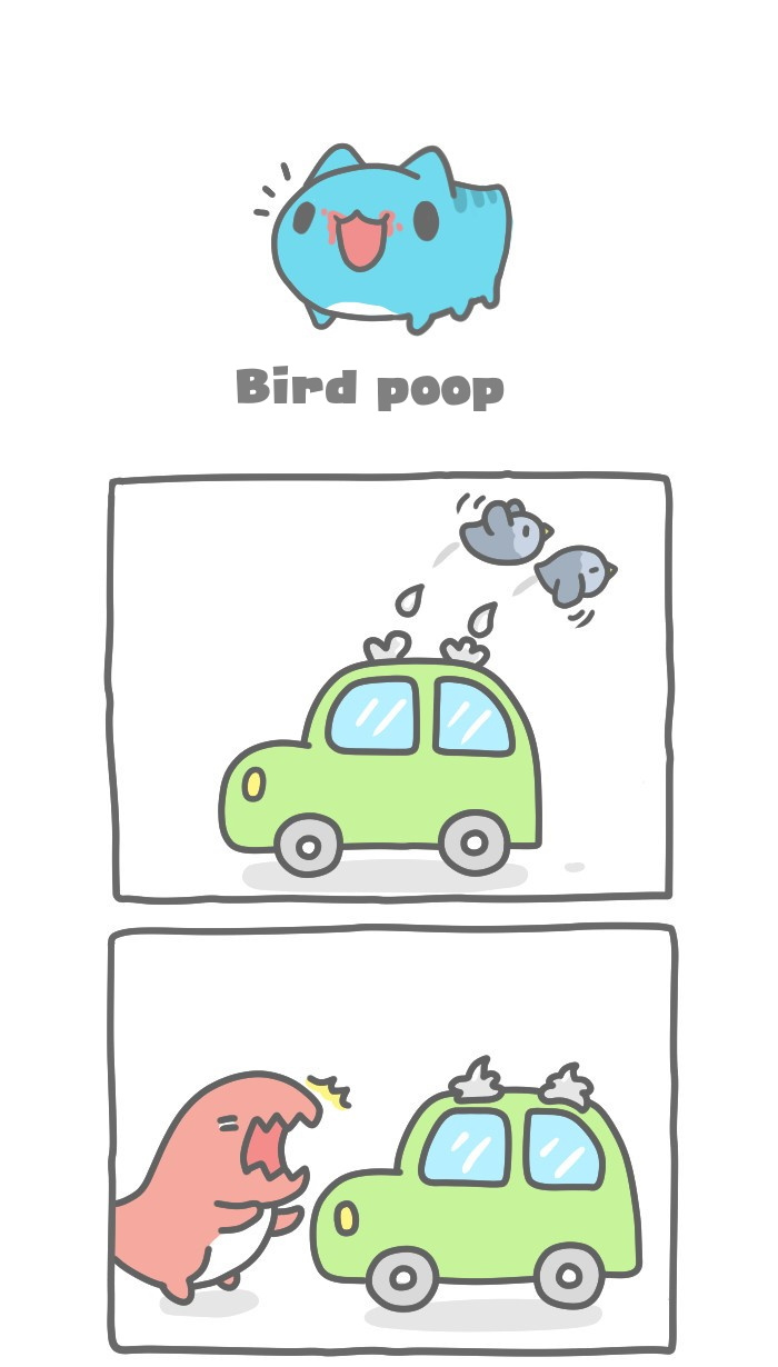 Bugcat-Capoo - Chapter 374: Bird Poop