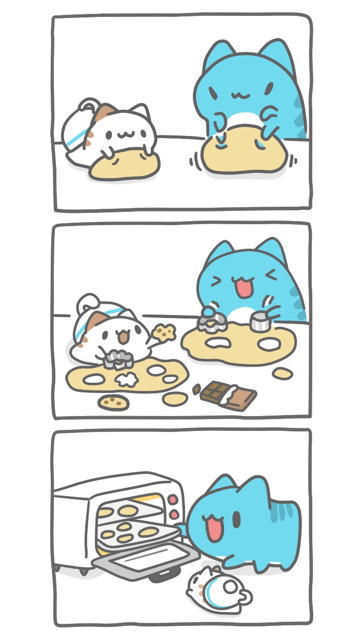 Bugcat-Capoo - Chapter 325: Making Cookies!