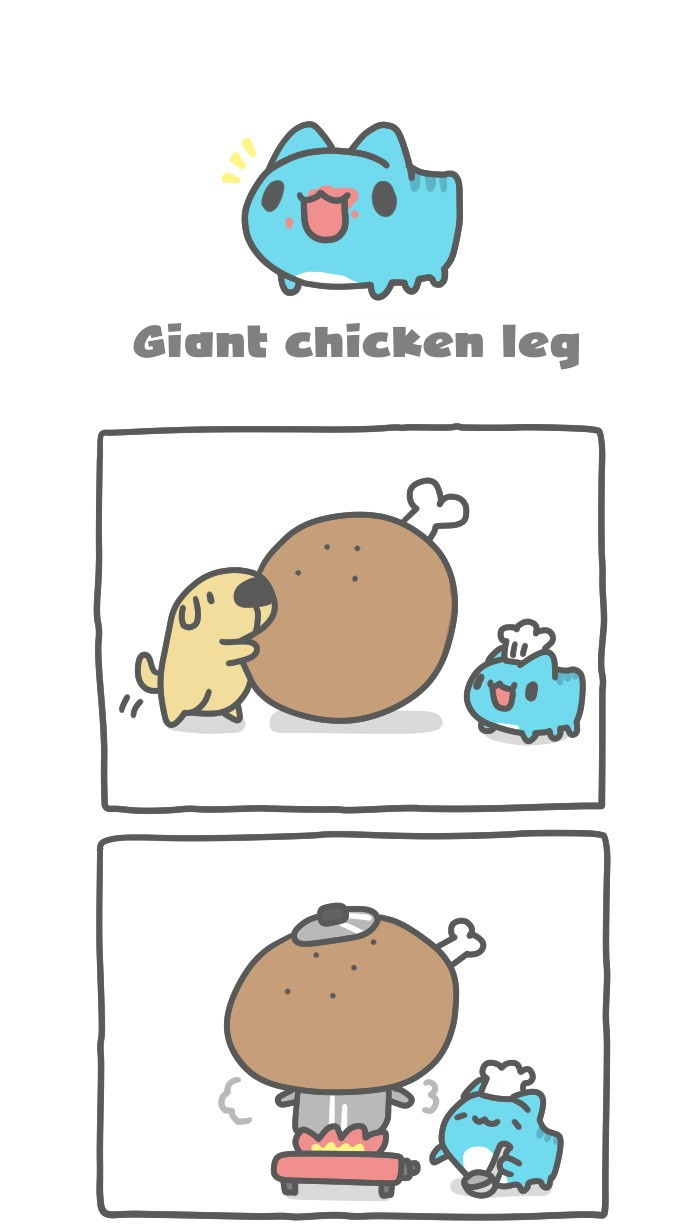 Bugcat-Capoo - Chapter 483: Giant Chicken Leg