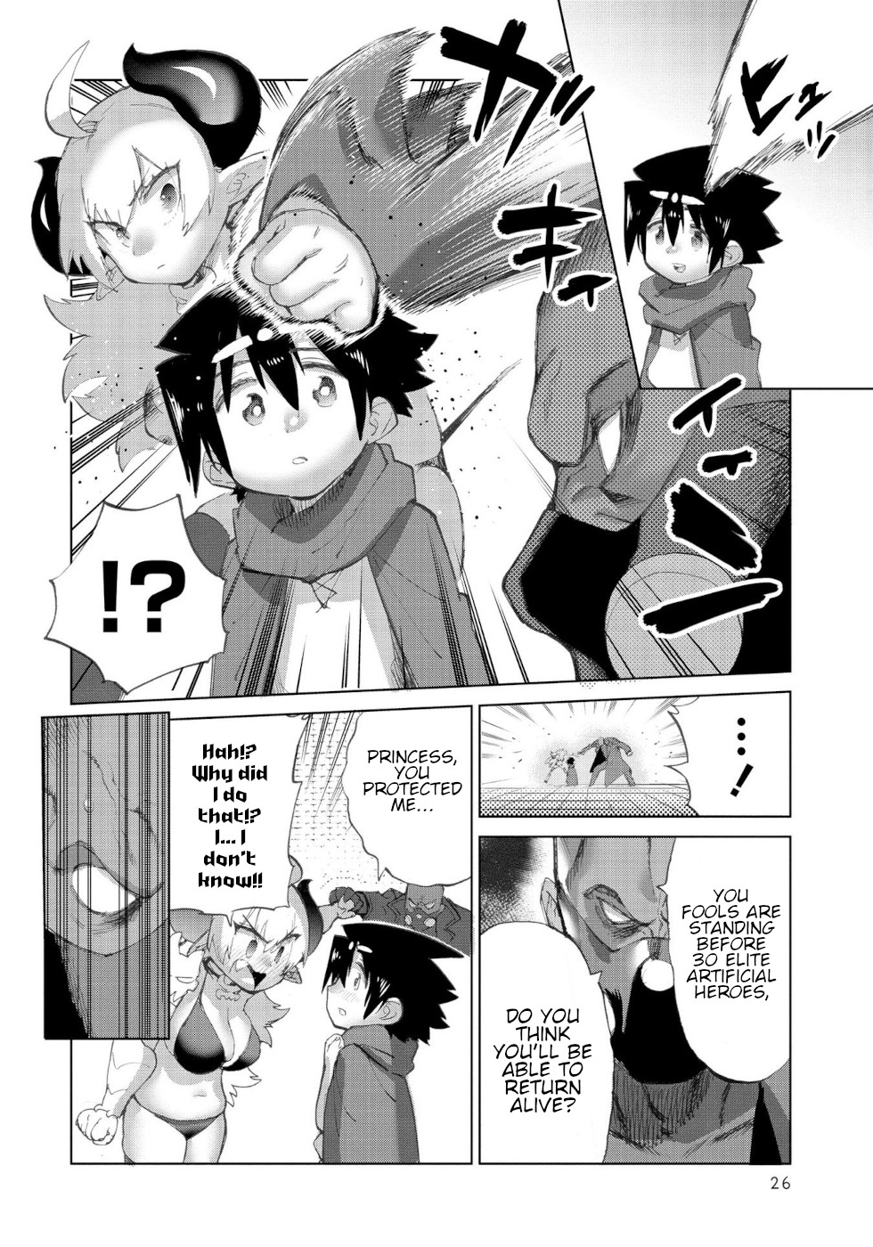 The Hero And The Demon King's Romcom - Vol.4 Chapter 25: Hero, Maho And Scien Suu 2