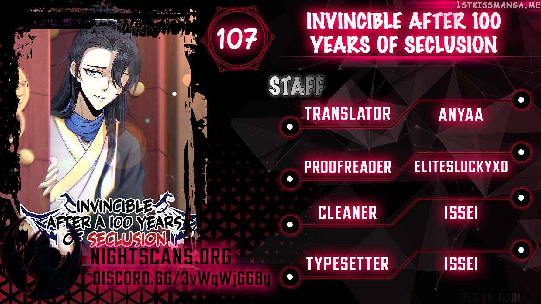 Invincible After A Hundred Years Of Seclusion - Chapter 107