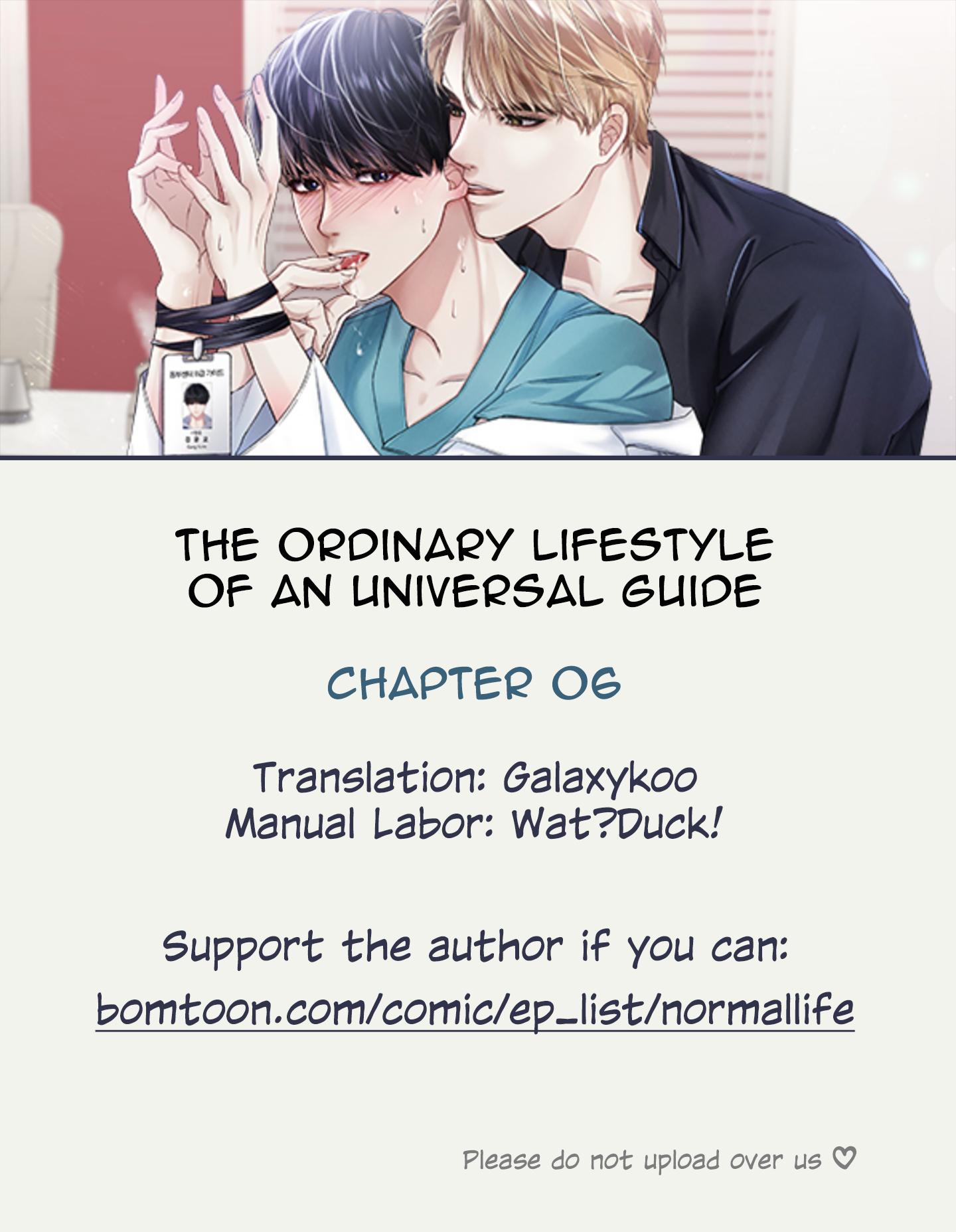 Ordinary Daily Life Of An Omegaverse Guide - Chapter 6