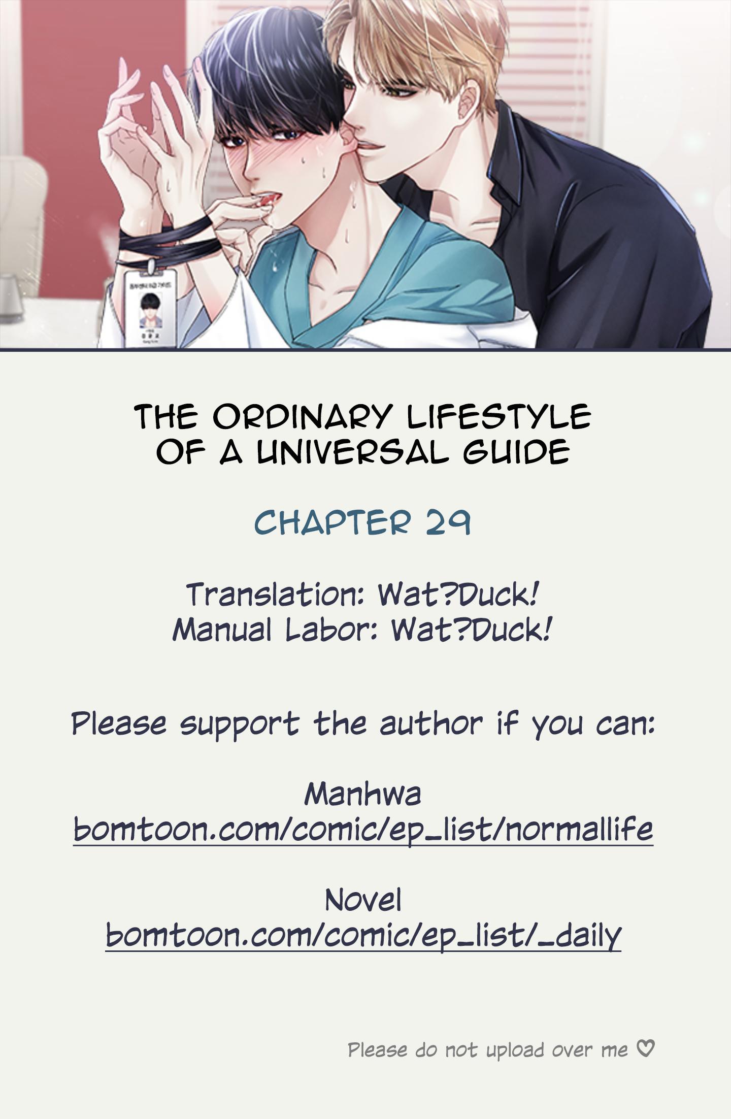 Ordinary Daily Life Of An Omegaverse Guide - Chapter 29