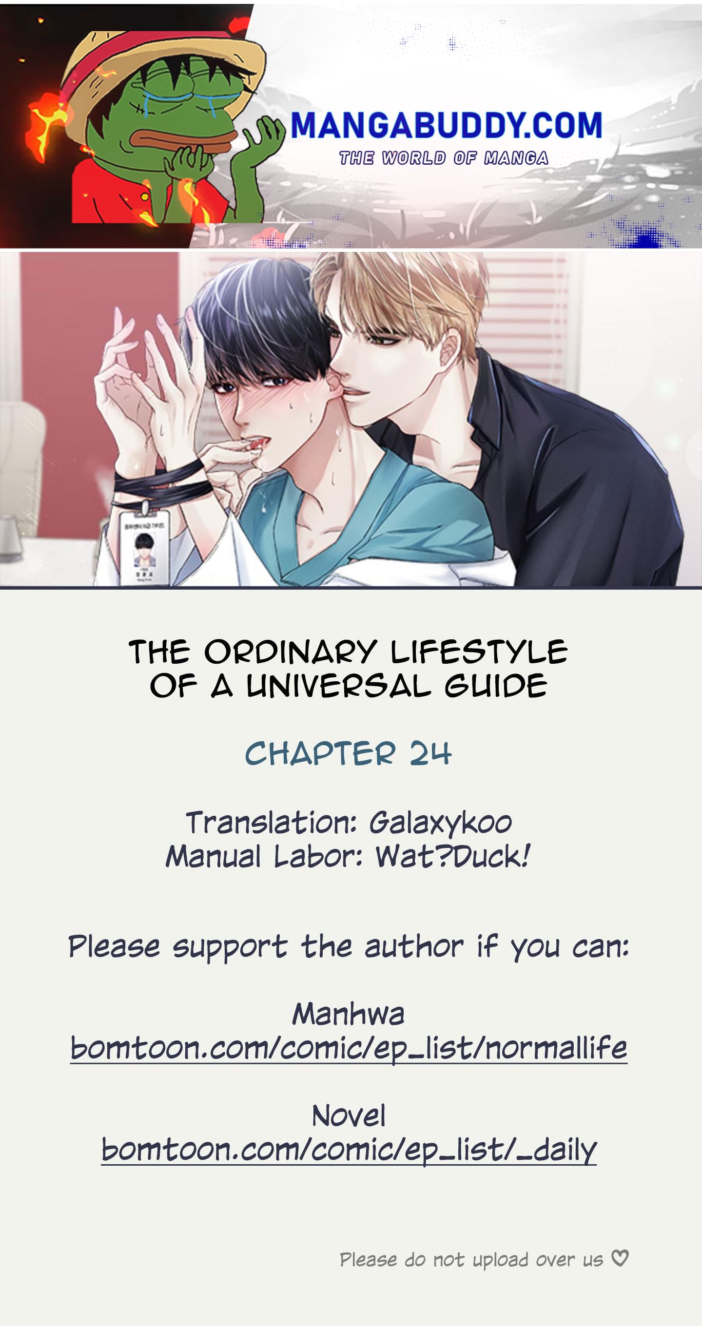 Ordinary Daily Life Of An Omegaverse Guide - Chapter 24