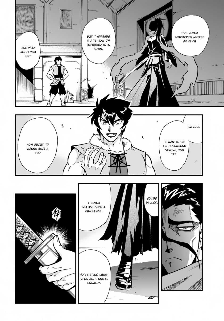 Mahou? Sonna Koto Yori Kinniku Da! - Chapter 6: The Man Once Known As Great Reaper